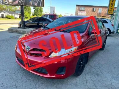 2013 Toyota Corolla LE Red |SOLD|