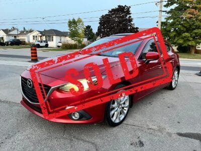 2014 Mazda3 GT HB |SOLD|