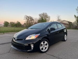 Used Toyota Prius Hybrid for Sale at ZAFFS Motors Beamsville, Ontario. Super clean inside, outside. Excellent car for fuel efficiency.