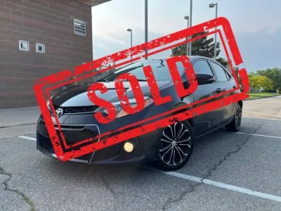 2014 Toyota Corolla S |SOLD|