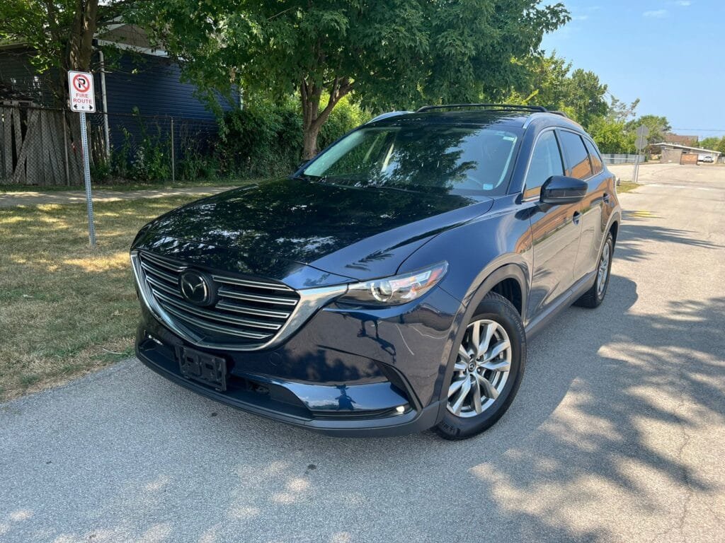 Used Mazda CX9 GS AWD for sale ZAFFS Motors Beamsville Ontario. Low mileage, well-maintained, super clean inside out.