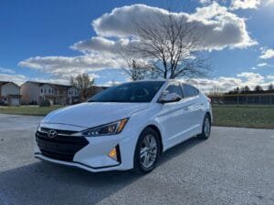 Seeing is believing! Used Hyundai Elantra for sale ZAFFS Motors Beasmville, ON, low-mileage, well-maintained, super clean inside out, just buy & drive.