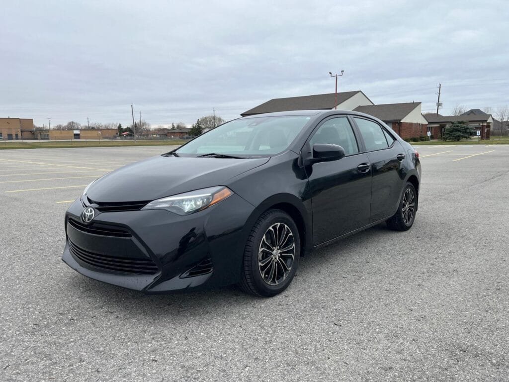 Used Toyota Corolla for sale ZAFFS Motors Beamsville, Ontario. Well-maintained, super clean inside out, comprehensive safety system, carfax, rust proofing.
